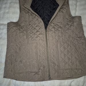 Heritage Quilted Taupe Vest